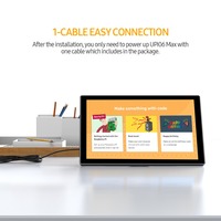 10.1 Cal Raspberry Pi ekran dotykowy RPi 2 3 4 Model B obudowa obudowa EVICIV przenośny Monitor RasPi USB C dotykowy wyświetlacz Rasberry 3